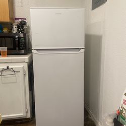 White medium fridge