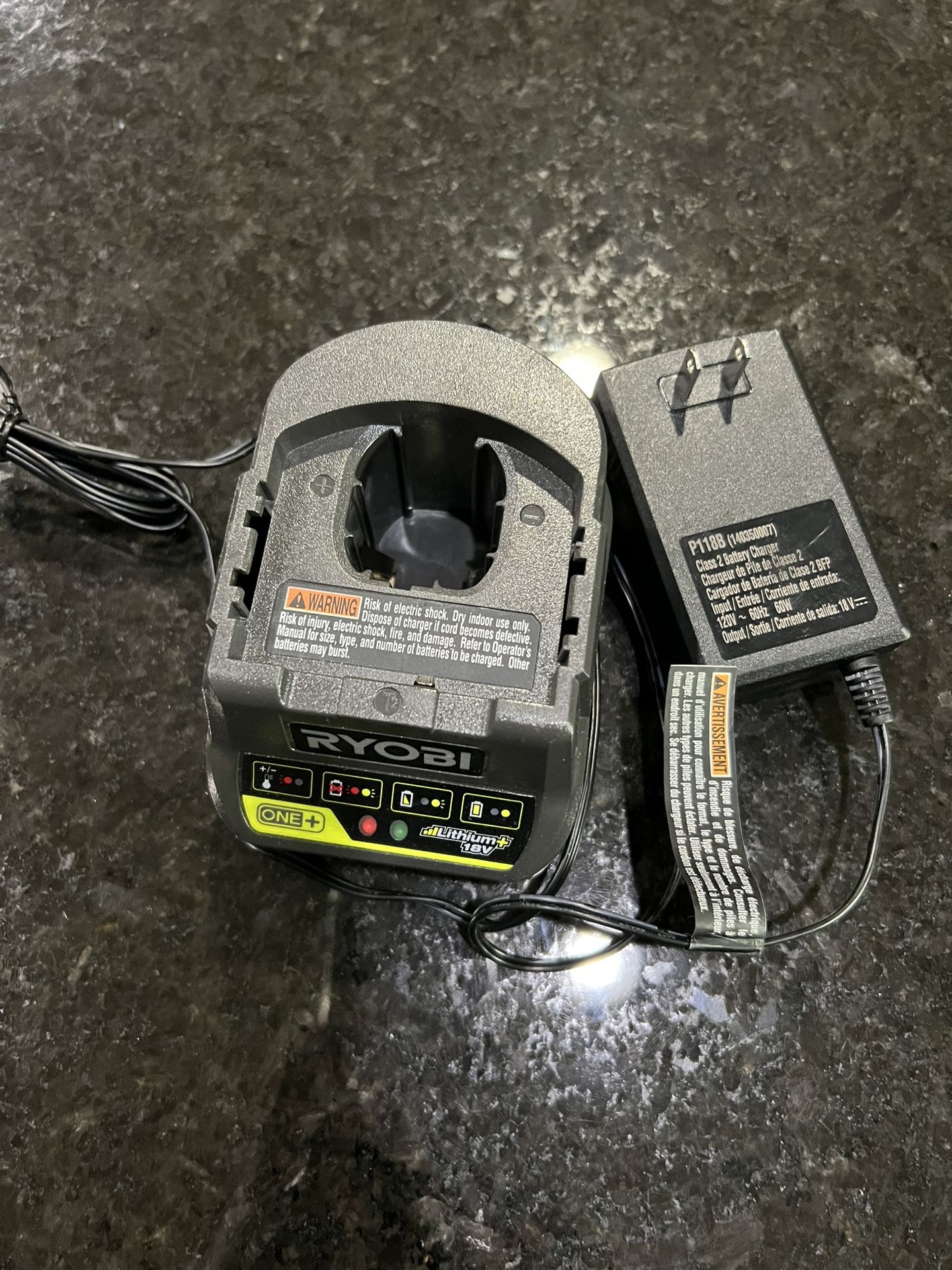 Ryobi ONE+ 18v Charger (1 For $15, 2 For $25)