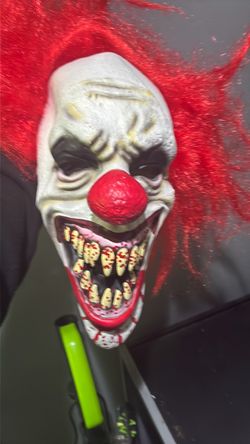 Trick-or-treat Bloody Clown mask