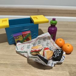 American Girl Picnic Box With Snacks