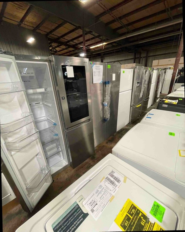 Refrigerator ,Dryer ,Stove ,Washer ,Dishwasher ,Appliance liquidation