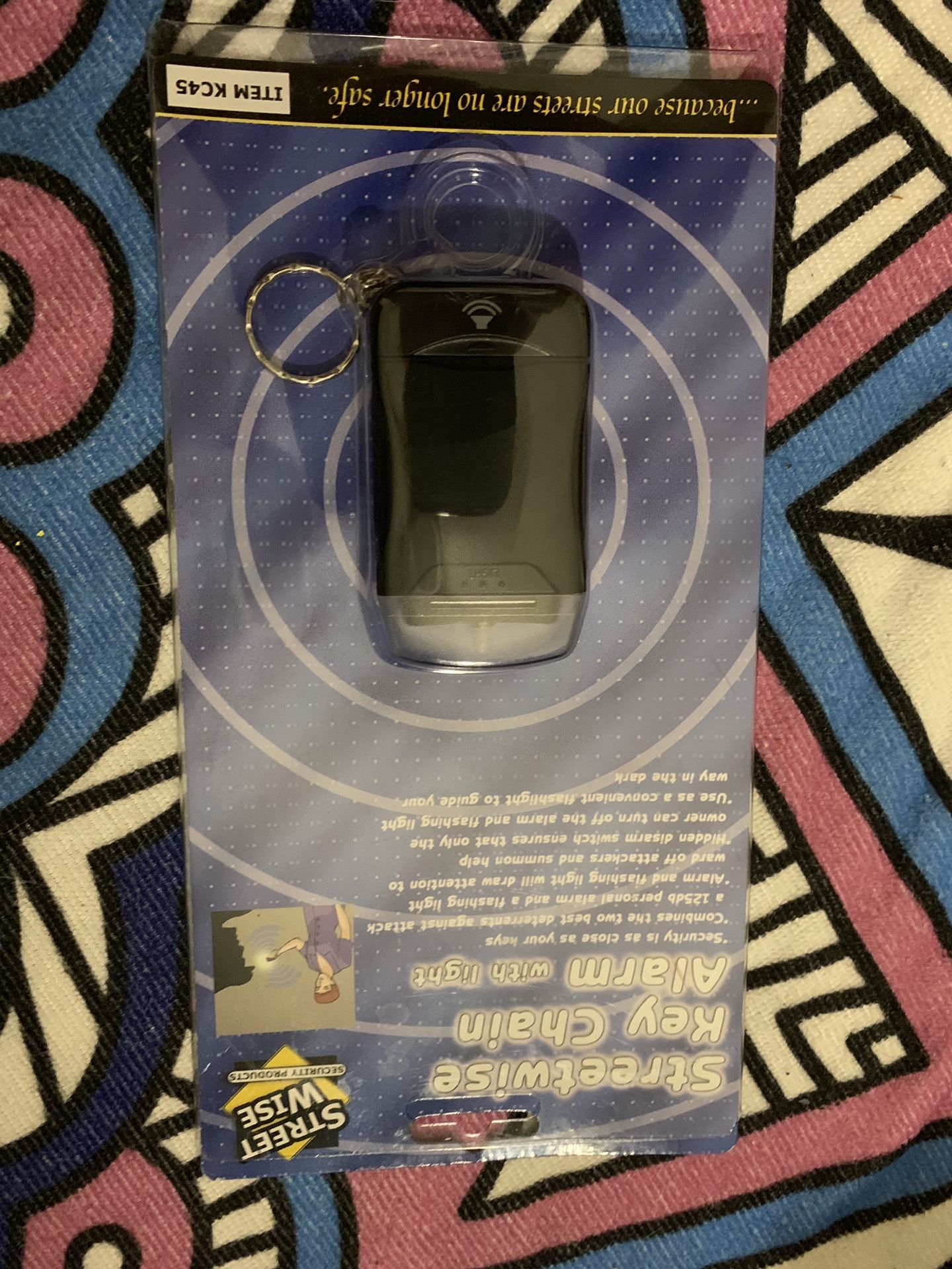 Key chain alarm