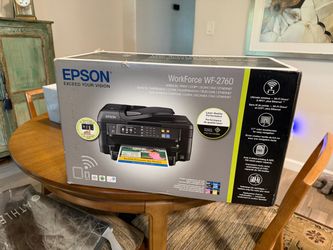 New in Box ! Epson Workforce WF-2760 Printer All in One