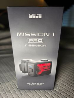 GoPro Mission 1 Pro - 1 inch sensor - action camera