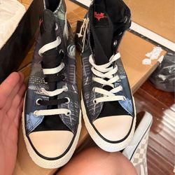 Batman converse shoes
