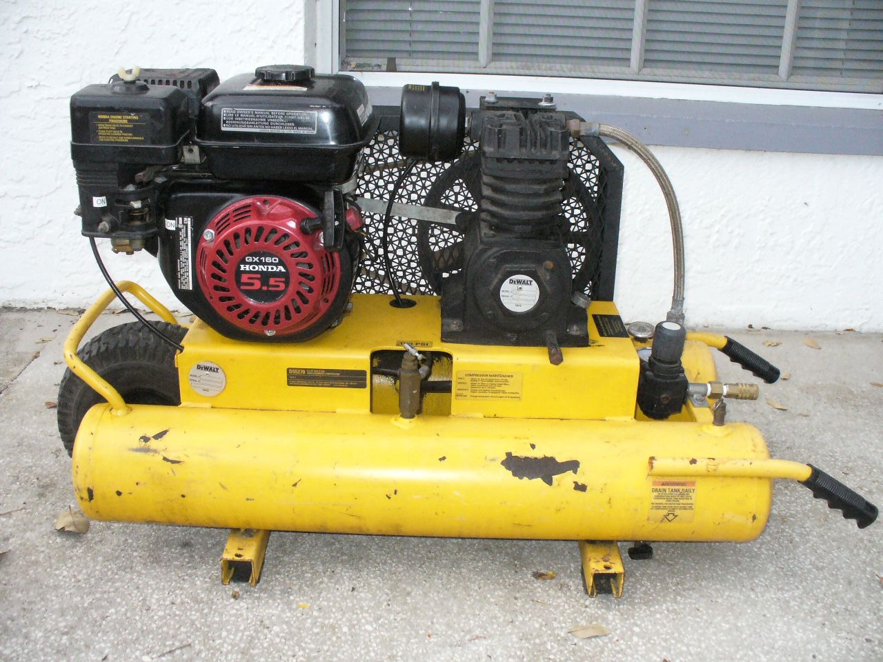 Dewalt Gas Powered Air Compressor