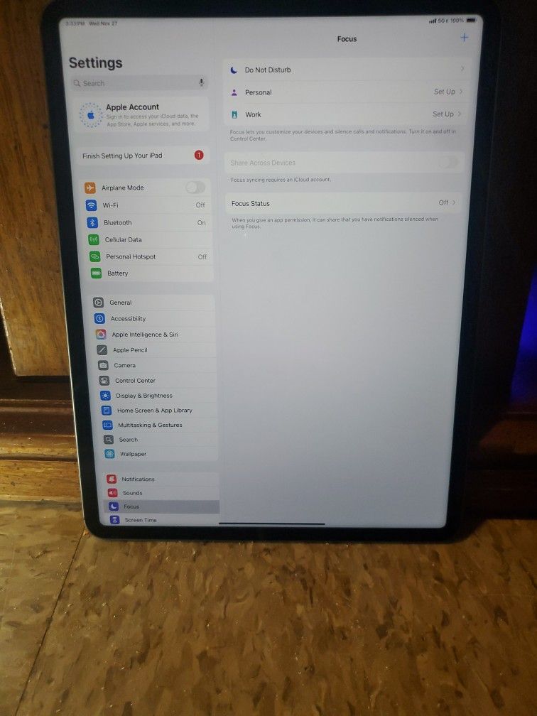 Ipad Pro 12.9(5th generation) 128gb wifi and cellular
