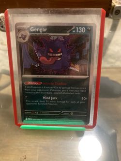 Gengar 050/088 holo rare Pokemon TCG