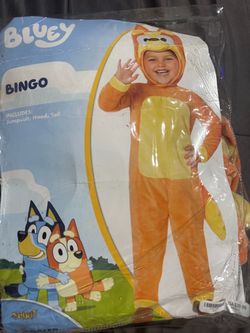 bingo kids costume from -bluey
