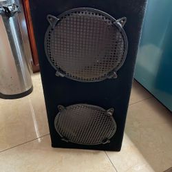 Empty 12 Inch Subwoofer Box