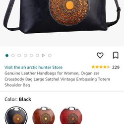 Genuine leather purse