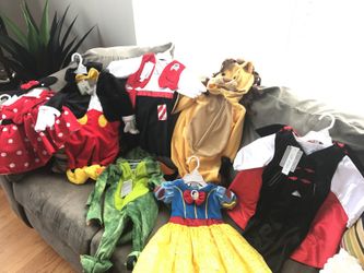 Disney 9M Halloween Costumes. Brand New. 50% Off or more Retail