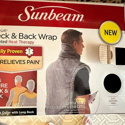 Sunbeam Neck & Back Heat Relief 