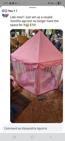 Little girls tent