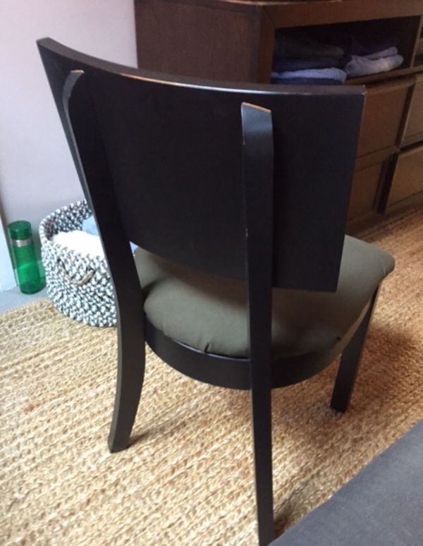 4 Arhaus Museum Dining Chairs For In Lowell Ma Offerup
