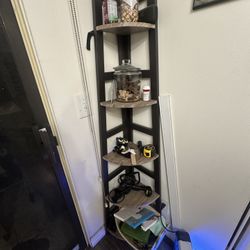 5-Tier Corner Shelves 