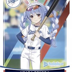 LA Dodgers X Hololive Night Baseball Promo Cards! Suisei Pekora Gura (1 PACK)