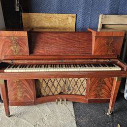 Jesse french top upright piano