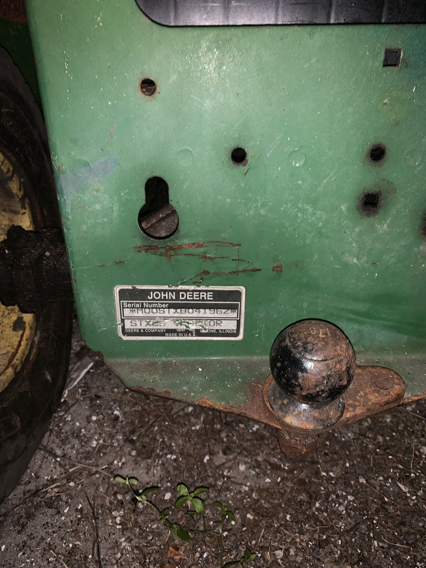 John Deere tractor