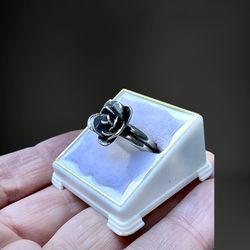 Retired Silpada Sterling Rose Ring