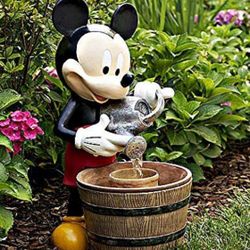 Disney Mickey Mouse Garden Planter Fountain