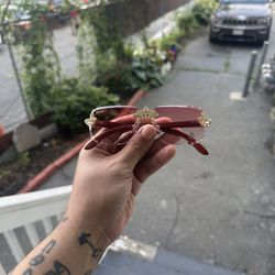 Iced Out Cartier Male Sunglasses