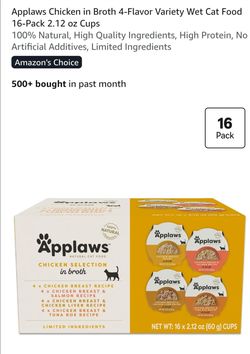 Applaws Chicken Selection Wet Cat Food 16-Pack
