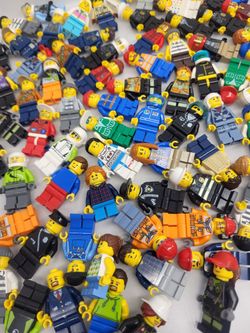 $2 Lego City Minifigures Firefighters Police Construction Workers