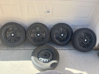 Honda Civic Rims And Tires With Spare