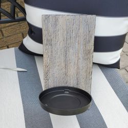 Wall Rustic Candle Holder