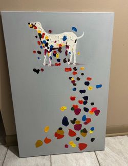 Dog painting