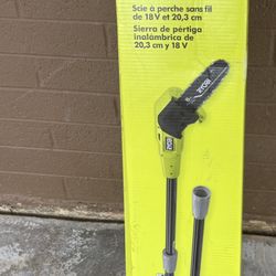 RYOBI ONE+ 18V 8 in. Cordless Oil-Free Pole Saw (Tool Only)