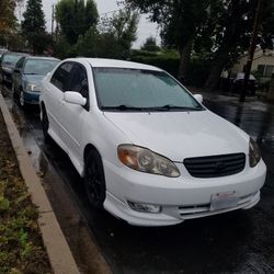 Toyota Corolla S With Back Up Camera 