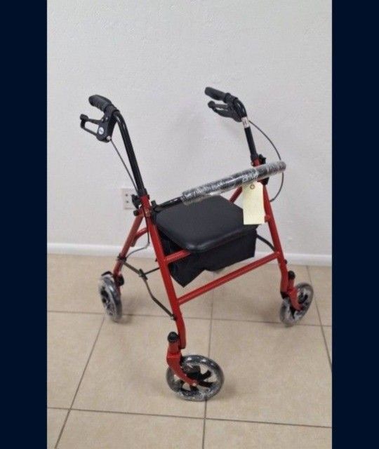 4 Wheel Rollator Walker With Seat