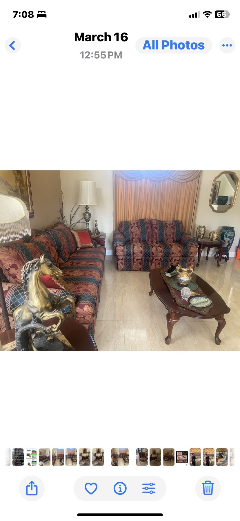Couches Set, Two Chairs & 4 Tables