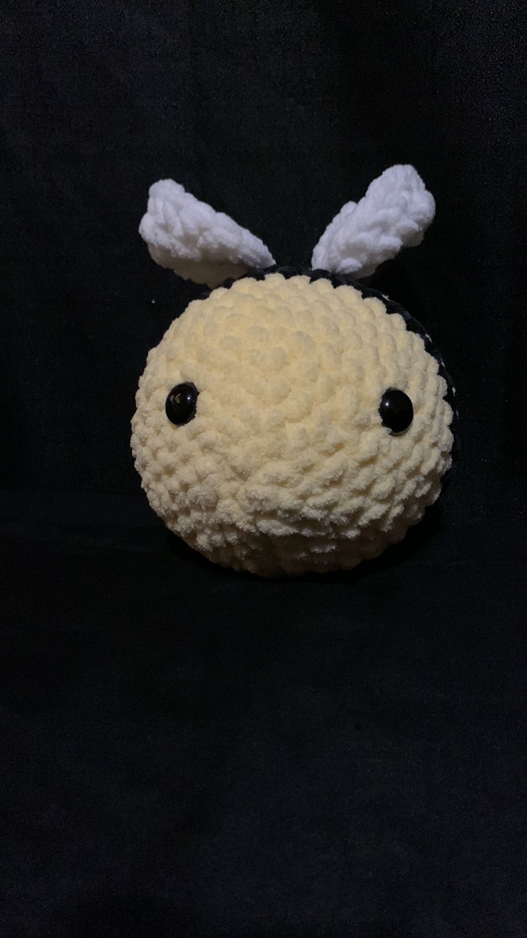 Handmade Crochet Jumbo Bumble Bee Plush