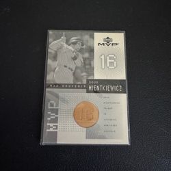 2002 Upper Deck MVP Souvenir Bats Doug Mientkiewicz #B-DM Baseball Card