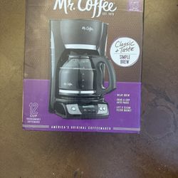 ☕️ Mr. Coffee 12-Cup Programmable Coffee Maker – NEW IN BOX