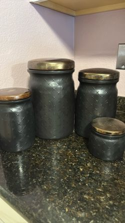 4 Pcs Canister Set 