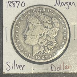 1887-O Morgan Silver Dollar 