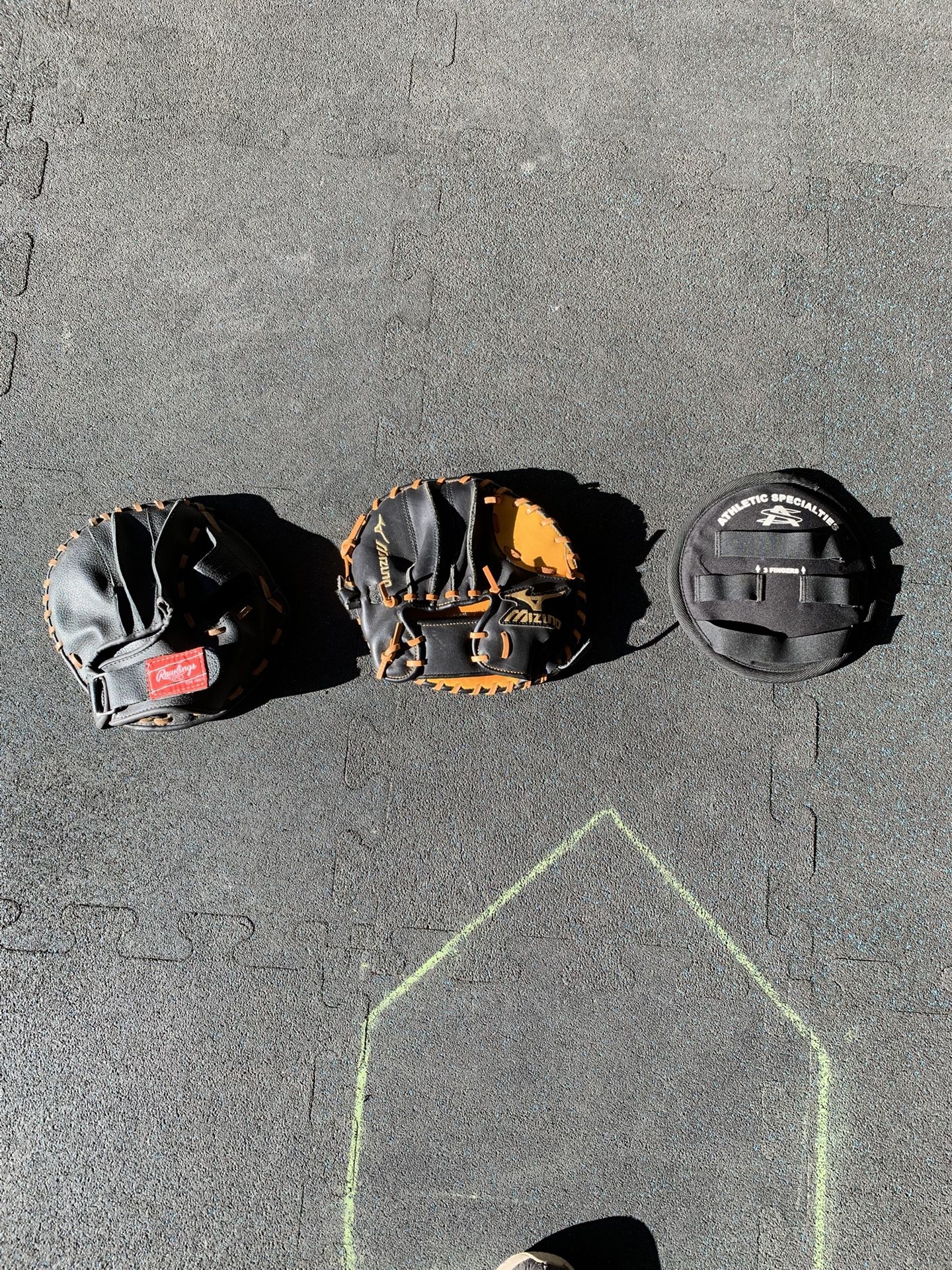 Baseball / Softball training flat gloves