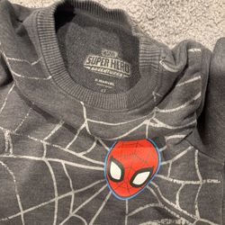 Spiderman Toddler Sweater - Fits 2-3 Yr Old 