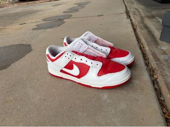 Champion red dunks