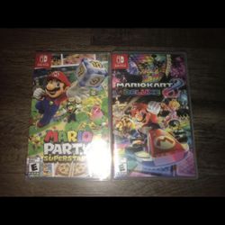 Super Mario Party Superstars & Mario Kart 8 Deluxe 