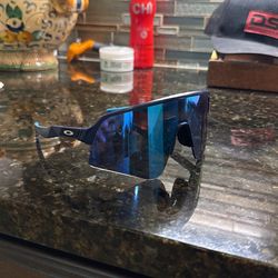Blue Prizm Oakleys glasses