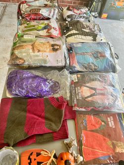 Halloween Costume Lot – Mixed Charactersa