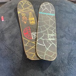 Two Skateboard Decks