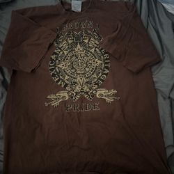Brown Mexican Heritage Pride Graphic T-Shirt