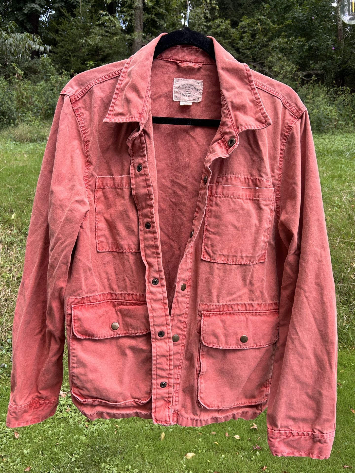 Lucky Brand Medium Orange Jacket