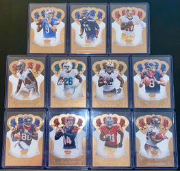 2013 Panini Crown Royale Bronze Die Cut Crown Cards (Lot of 11)